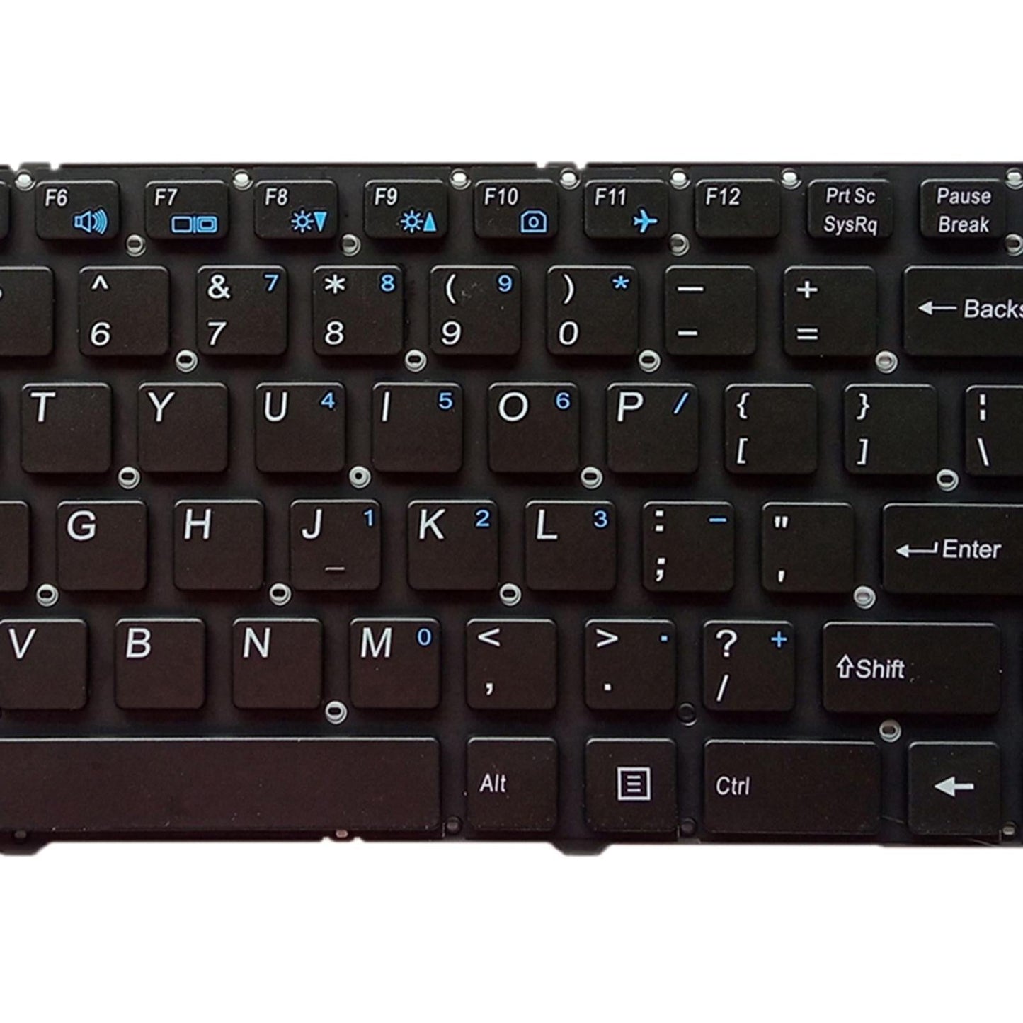 US Keyboard US Layout MP-12R76NW-4302 for W940SU W940TU W9400 Black