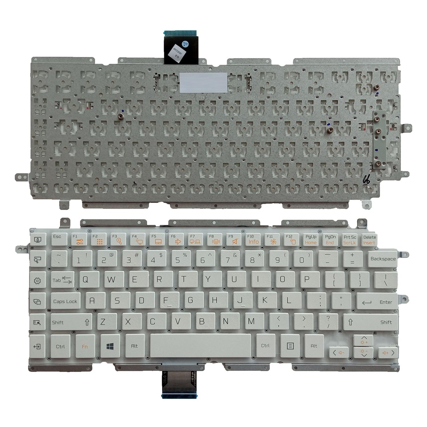 Laptop Replacement Keyboard US White English for Z160 11T730 11T540