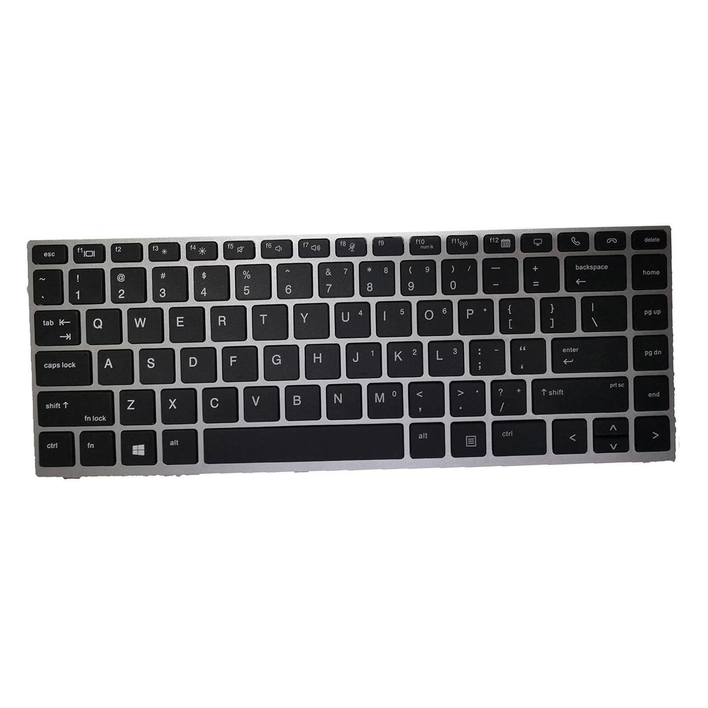 Laptop Keyboard US Layout Matte for HP Elitebook 745 G5 Black Accessories