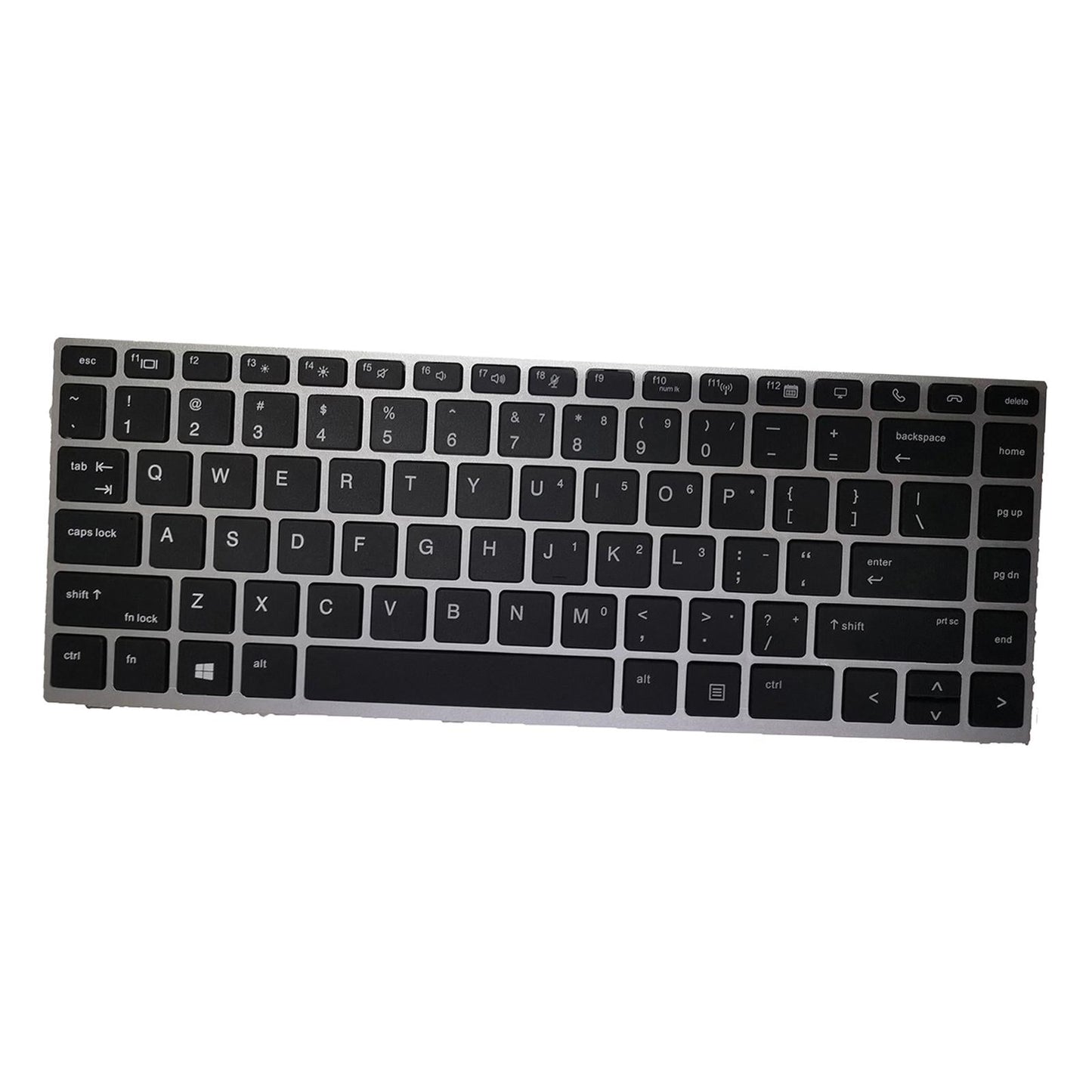 Laptop Keyboard US Layout Matte for HP Elitebook 745 G5 Black Accessories