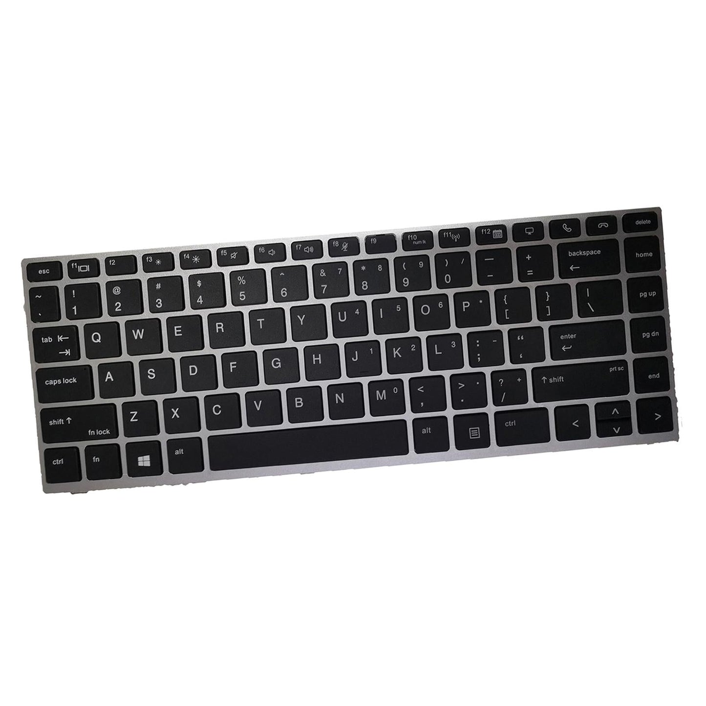 Laptop Keyboard US Layout Matte for HP Elitebook 745 G5 Black Accessories