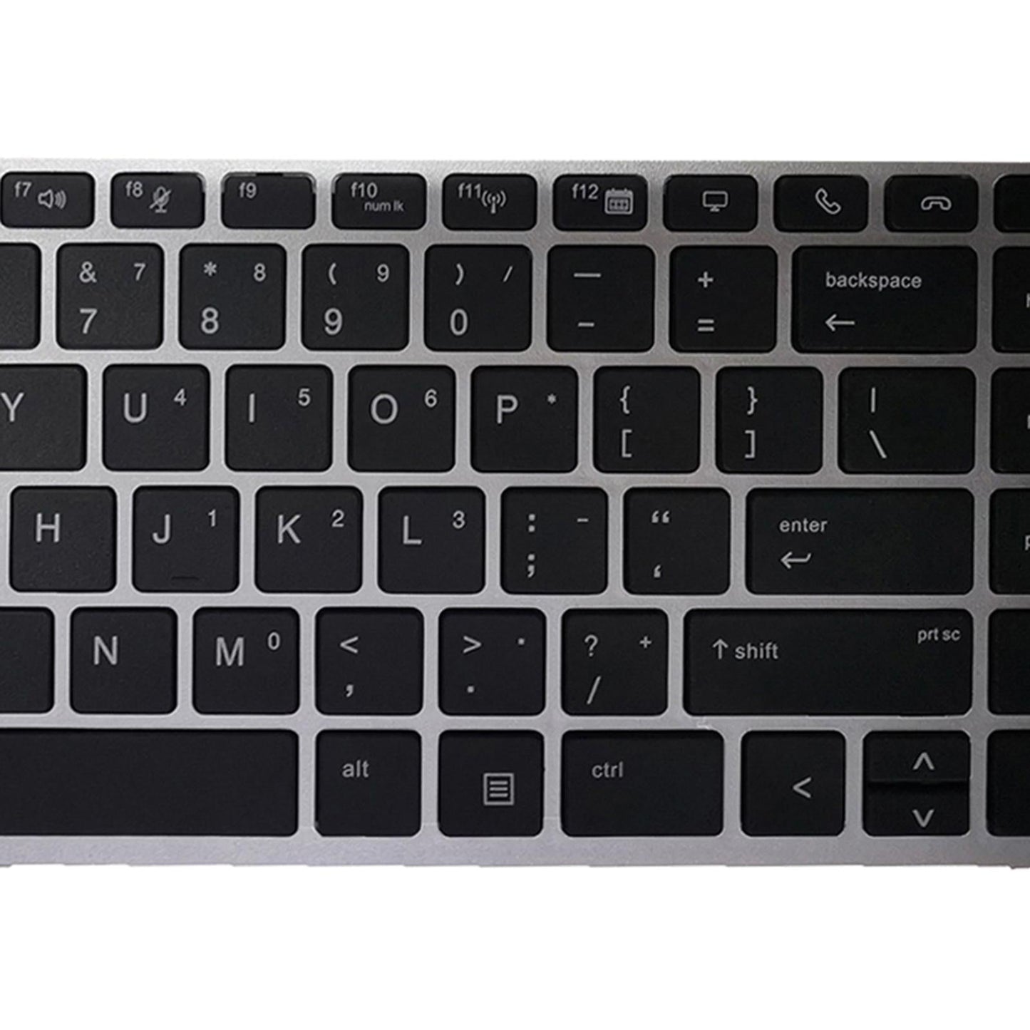 Laptop Keyboard US Layout Matte for HP Elitebook 745 G5 Black Accessories