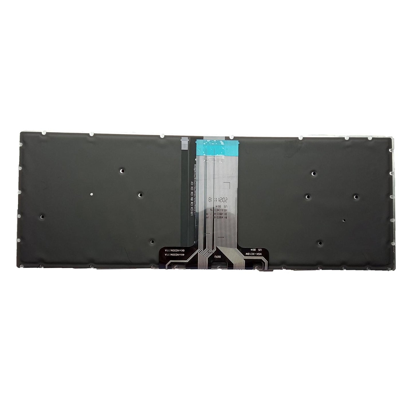 Laptop Keyboard Replacement Spanish for 14-Bk Tpn-W125 Silver Backlight