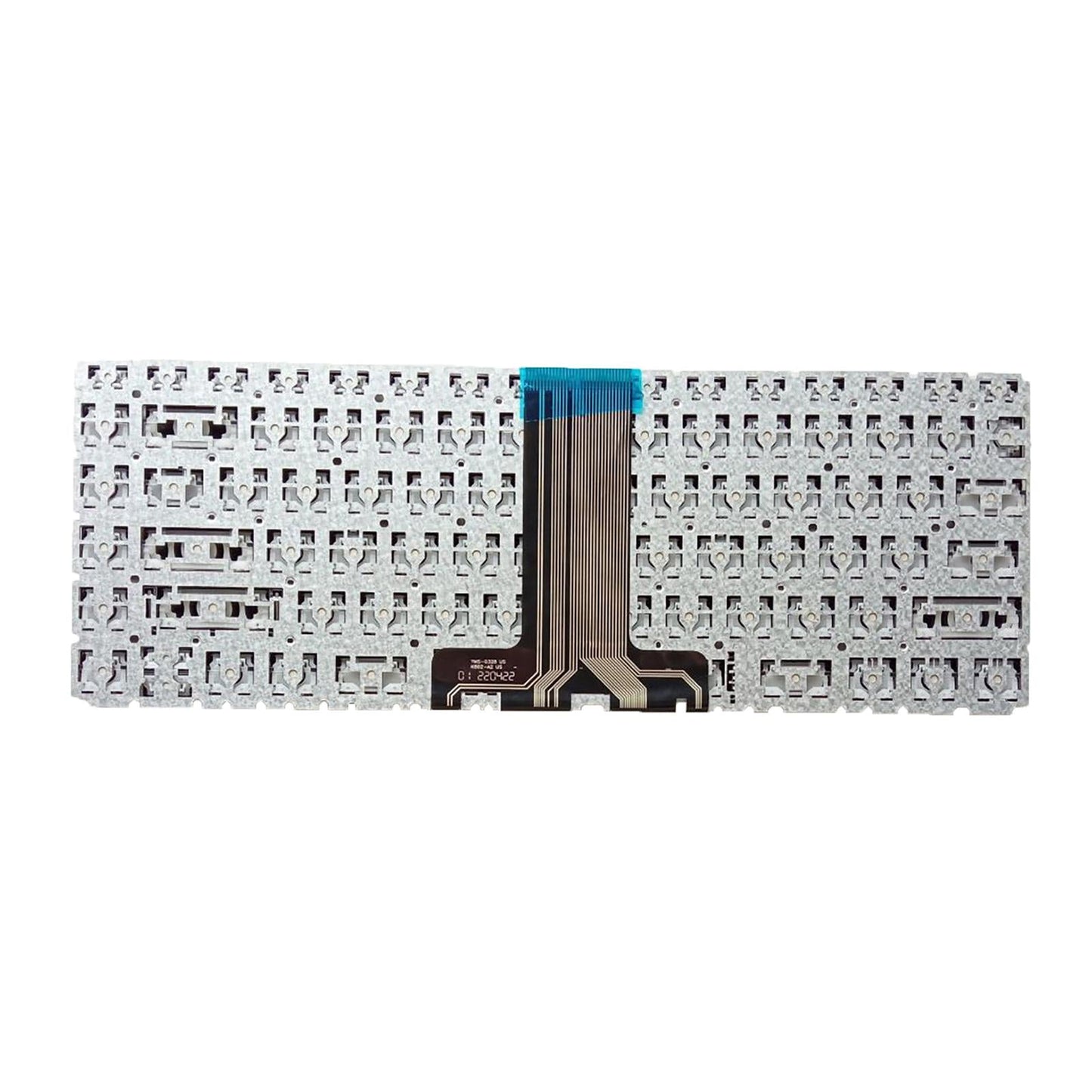 Laptop Keyboard Replacement Spanish for 14-Bk Tpn-W125 Black No Backlight