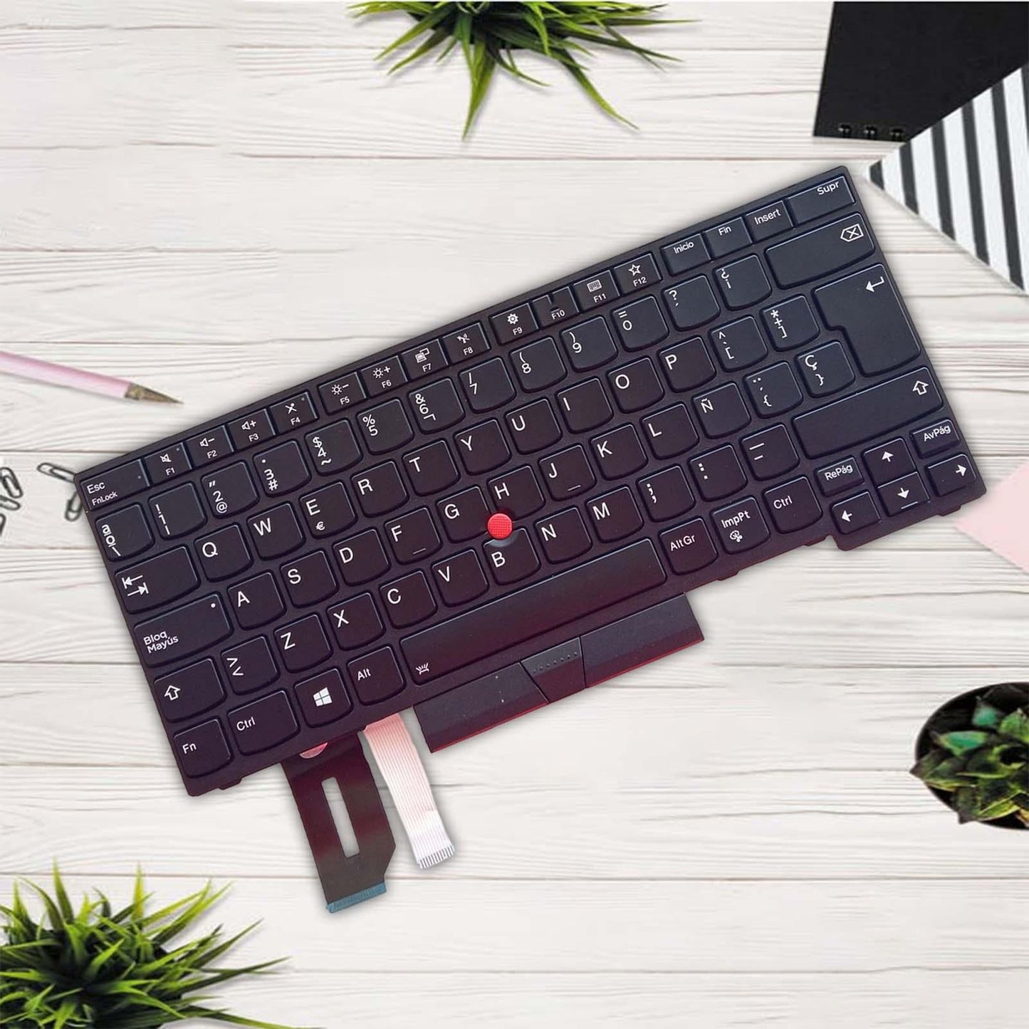 Laptop Keyboard for E480 E490 T480S L480 P43S E485 E495 Backlit