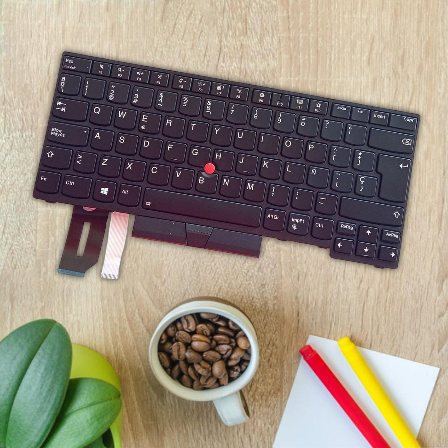 Laptop Keyboard for E480 E490 T480S L480 P43S E485 E495 Backlit