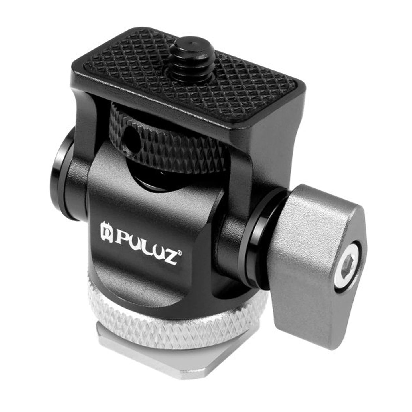 Tripod Mini Ball Head Adapter 1/4 Hotshoe Screw for Digital Camera Monitor"