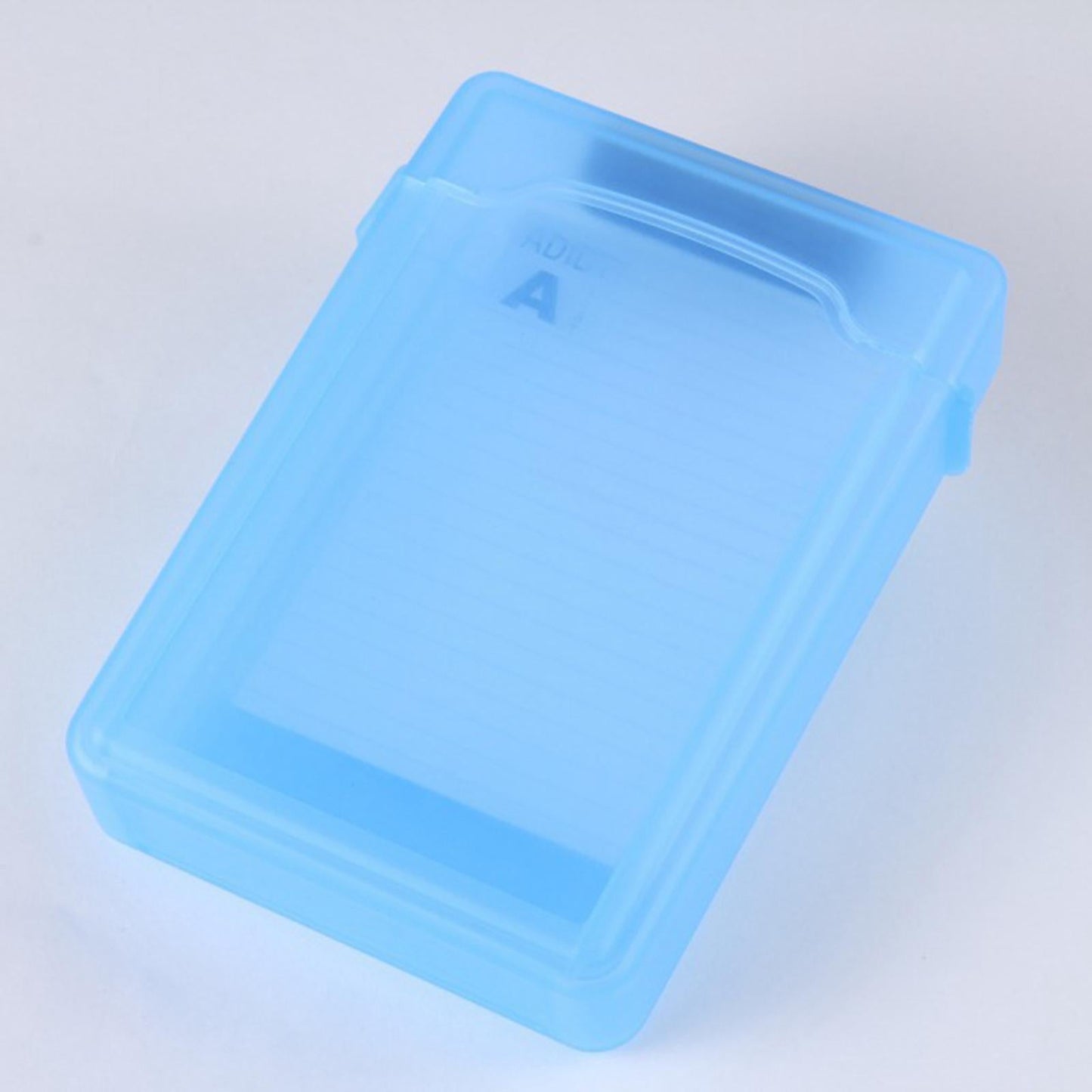 3.5 inch IDE SATA Hard Disk Drive HDD Case Protective Protection Storage Box Blue