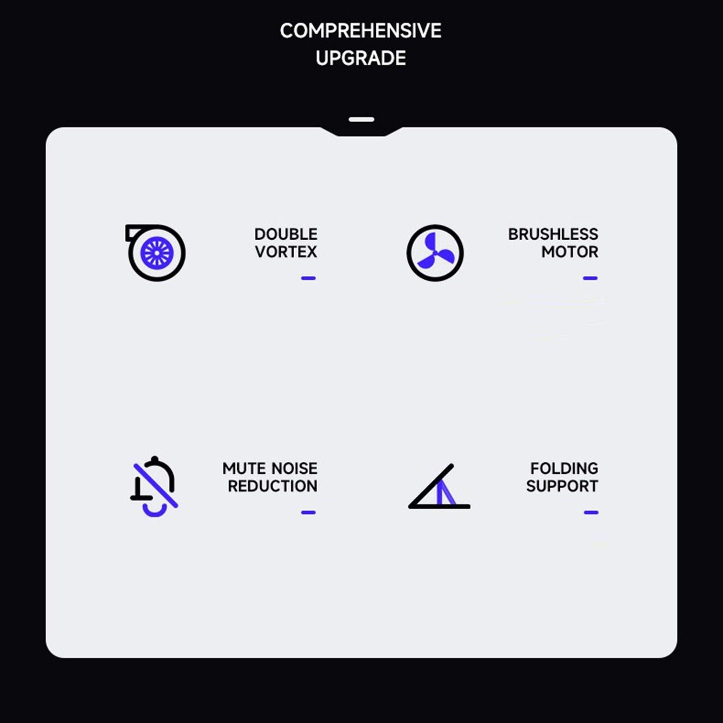 Laptop Cooler Portable Powerful Turbo Fan Low Noise Home 1 Cooler 1 Brace