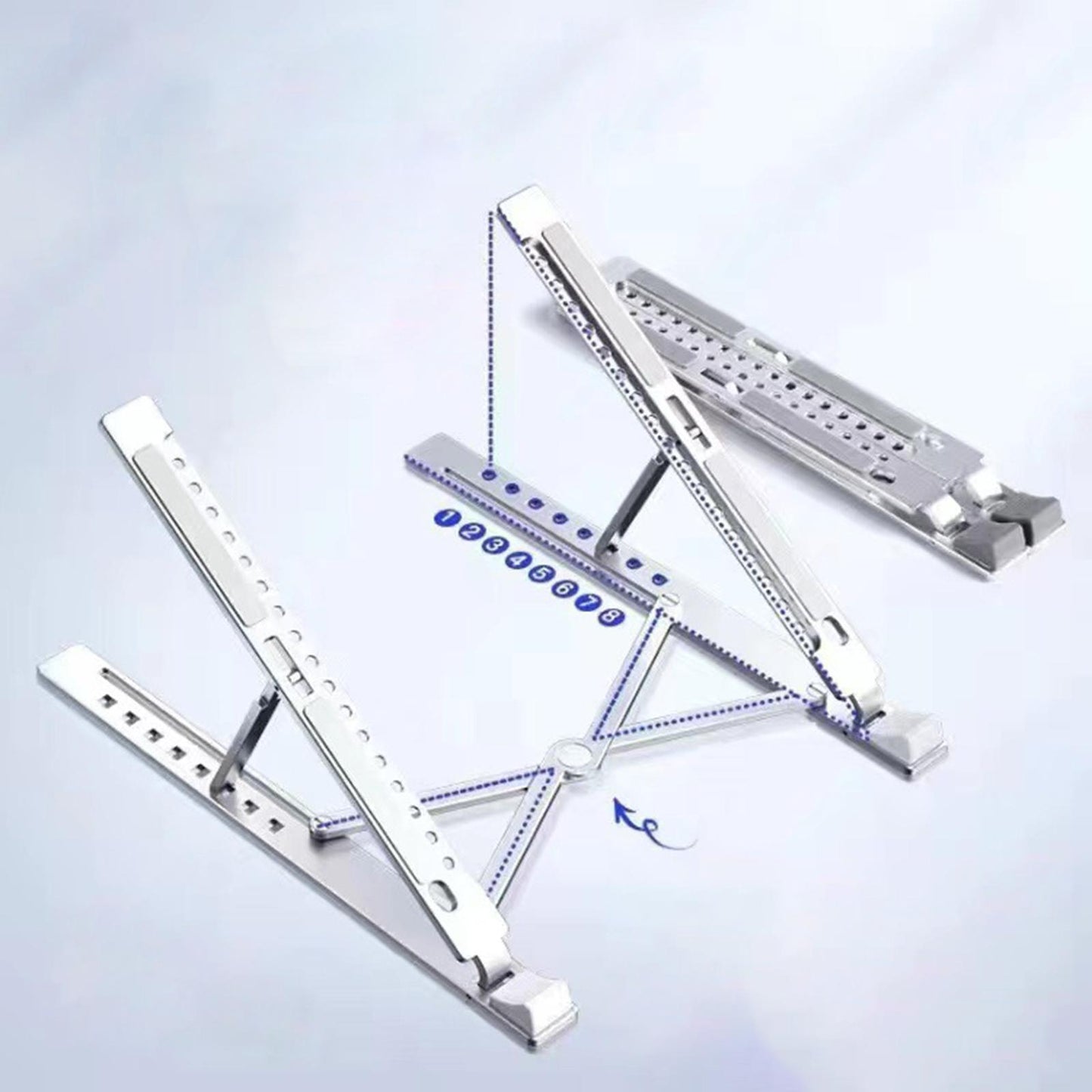 Laptop Cooler Portable Powerful Turbo Fan Low Noise Home 2 Cooler 1 Brace