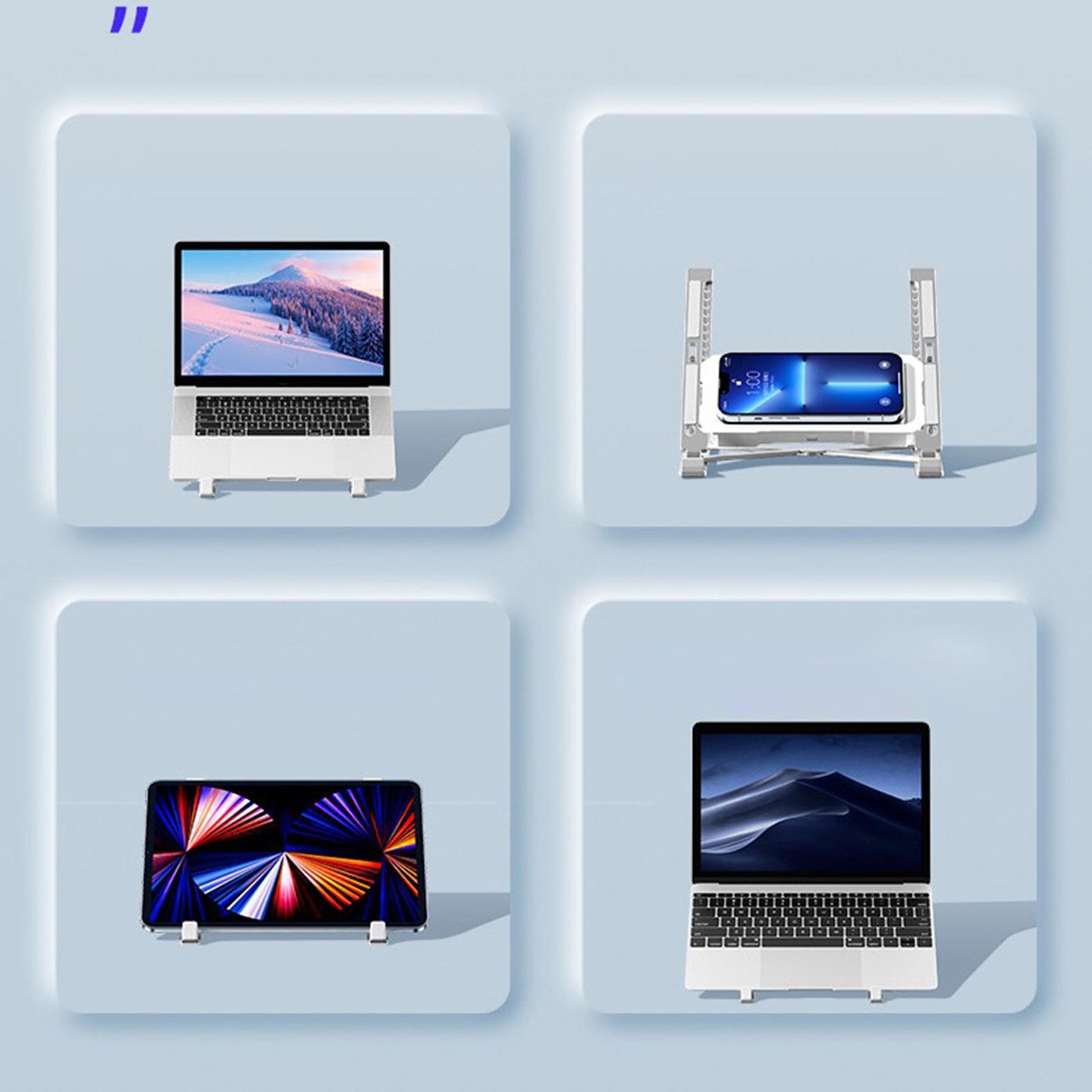 Laptop Cooler Portable Powerful Turbo Fan Low Noise Home 2 Cooler 1 Brace