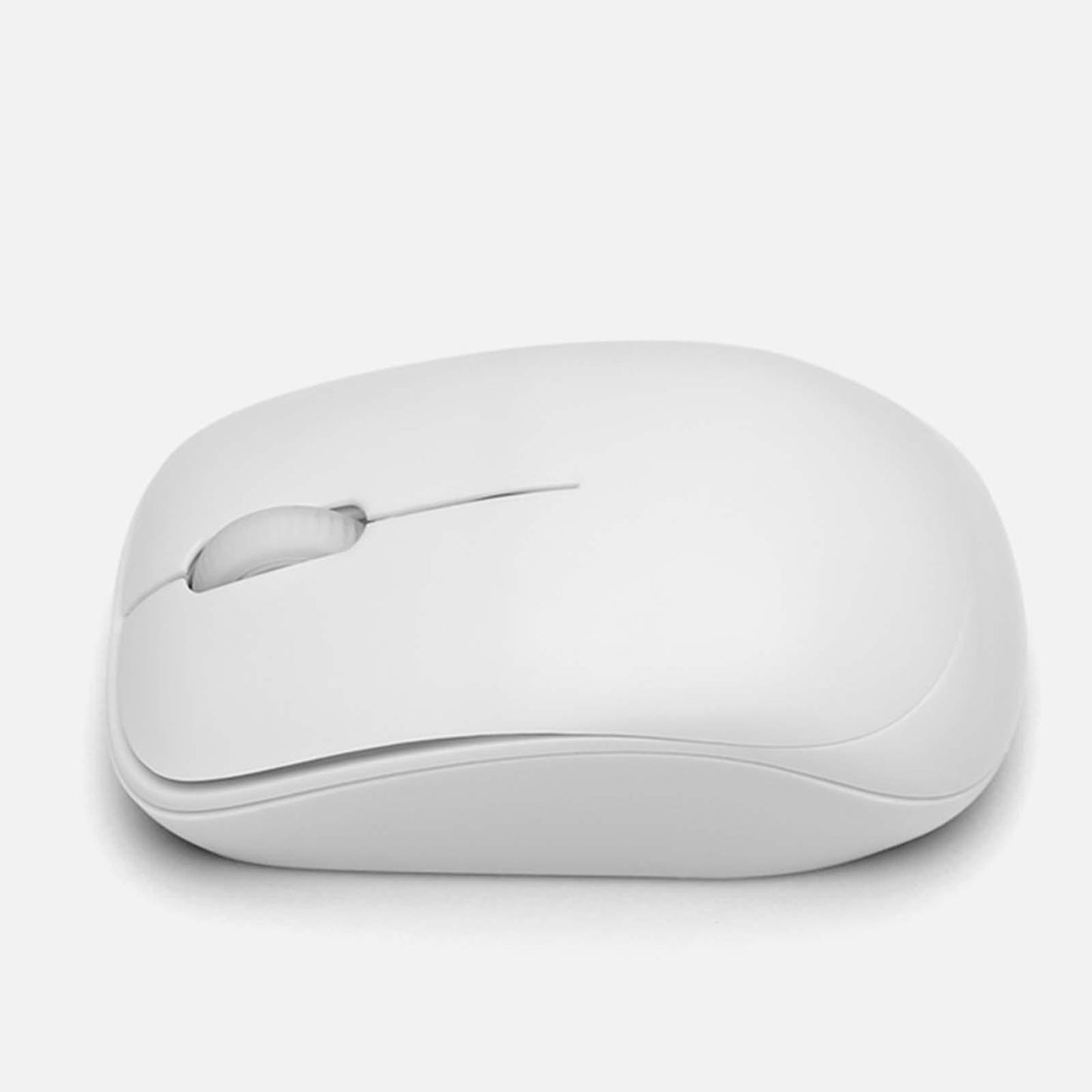 Keyboard and Mouse US Layout Stable Signal mute for Notebook Desktop White