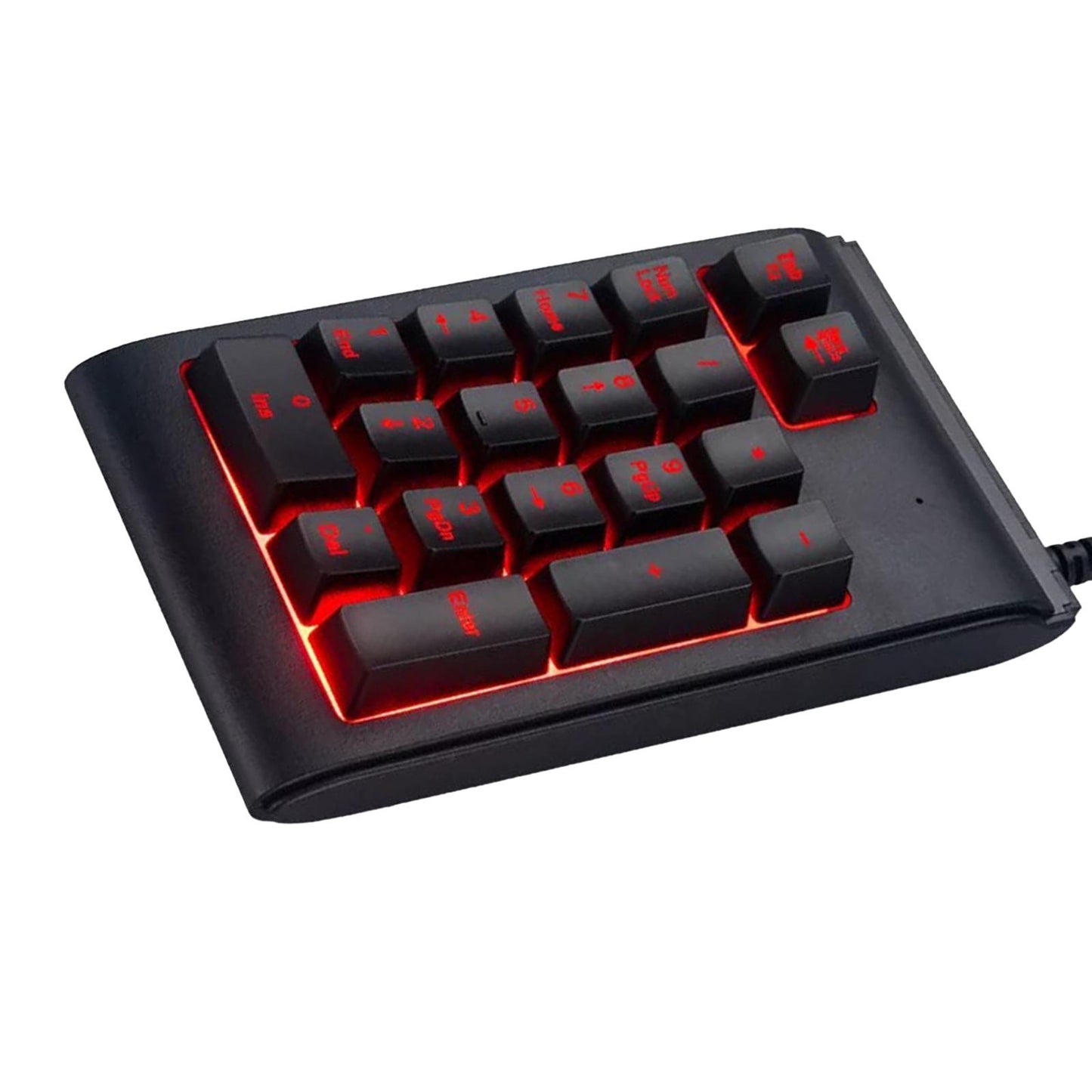 Portable Numeric Keypad Waterproof Mini Silent for Notebook Desktop Computer