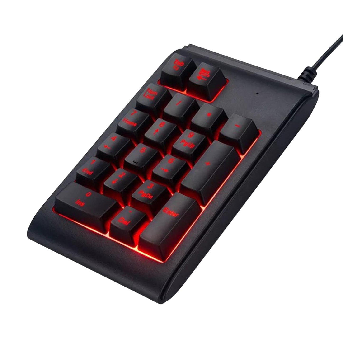 Portable Numeric Keypad Waterproof Mini Silent for Notebook Desktop Computer