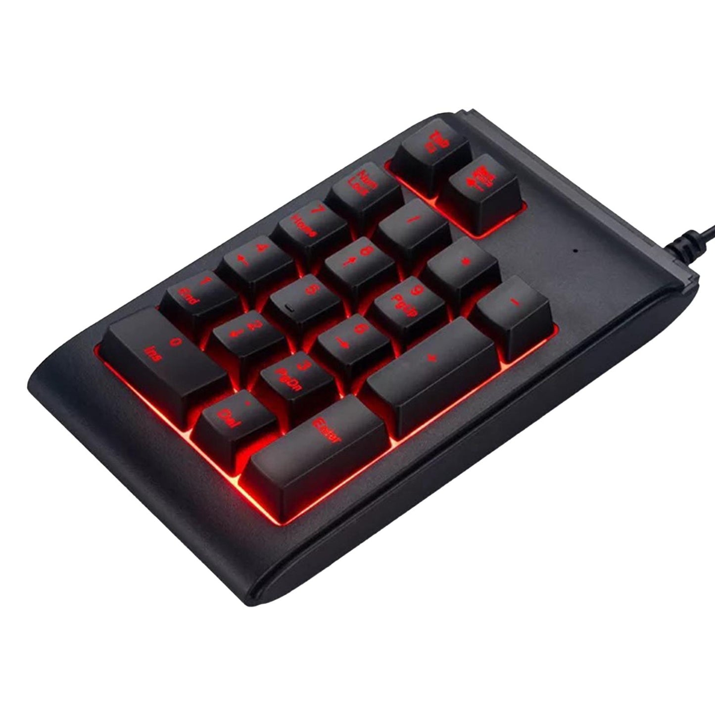 Portable Numeric Keypad Waterproof Mini Silent for Notebook Desktop Computer