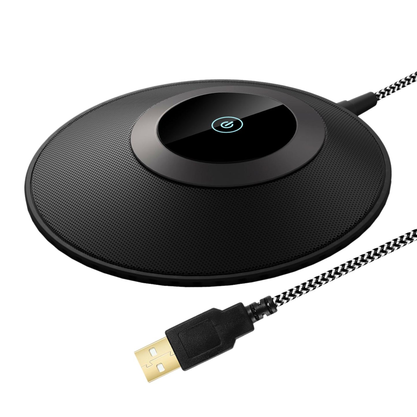 USB Conference Microphone Computer Desktop Mic for Online Meeting Chatting