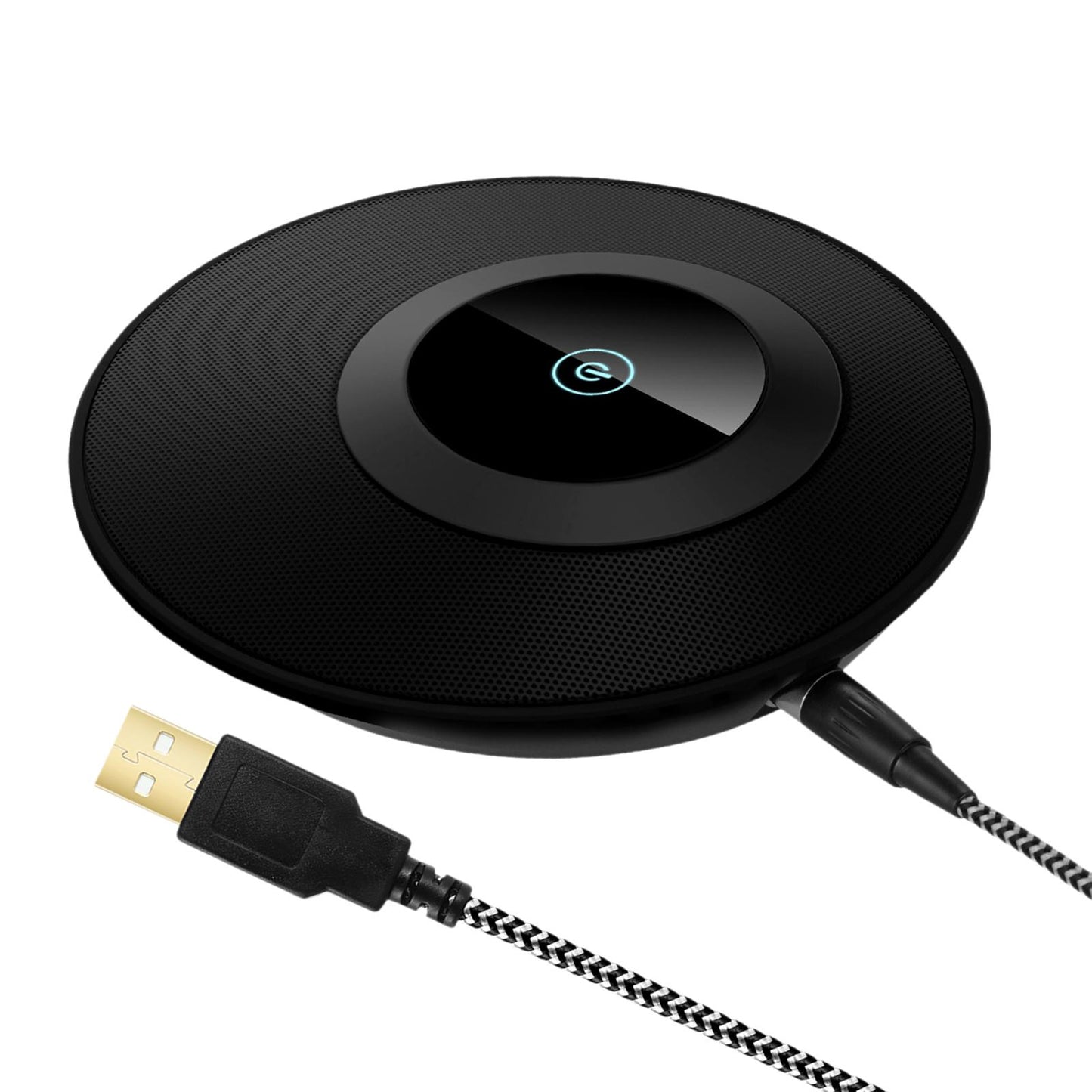 USB Conference Microphone Computer Desktop Mic for Online Meeting Chatting