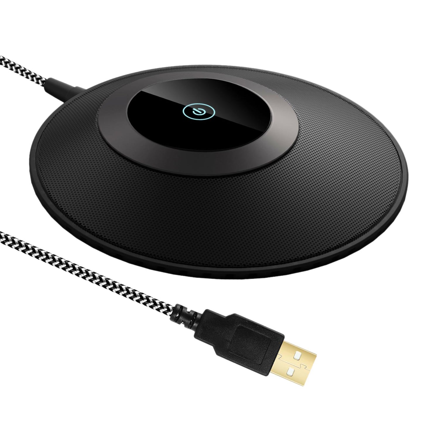 USB Conference Microphone Computer Desktop Mic for Online Meeting Chatting