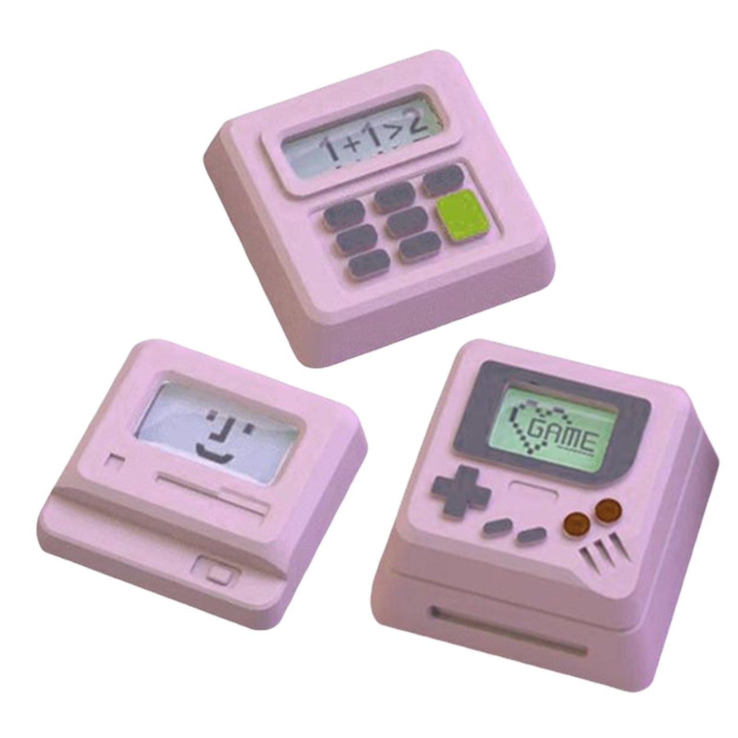 Durable Computer keycaps Direct Replaces for Mechanical Gaming Keyboard Pink