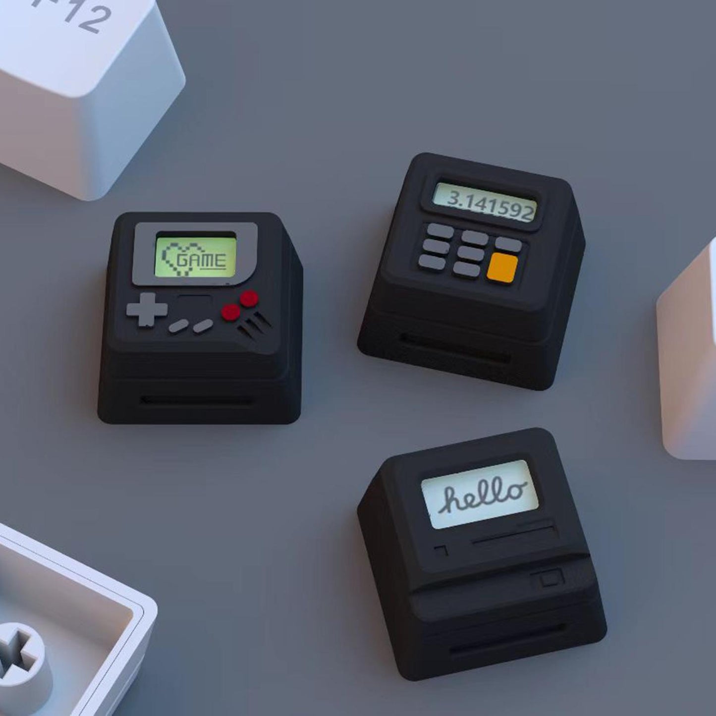 Durable Computer keycaps Direct Replaces for Mechanical Gaming Keyboard Black