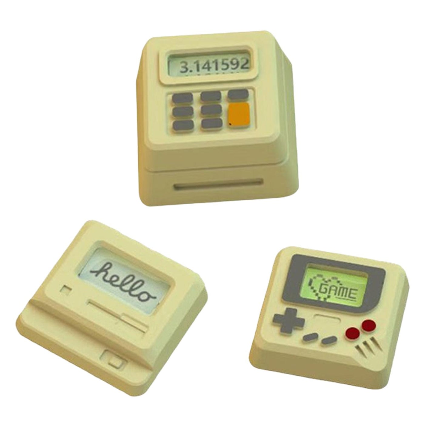 Durable Computer keycaps Direct Replaces for Mechanical Gaming Keyboard Light Yellow