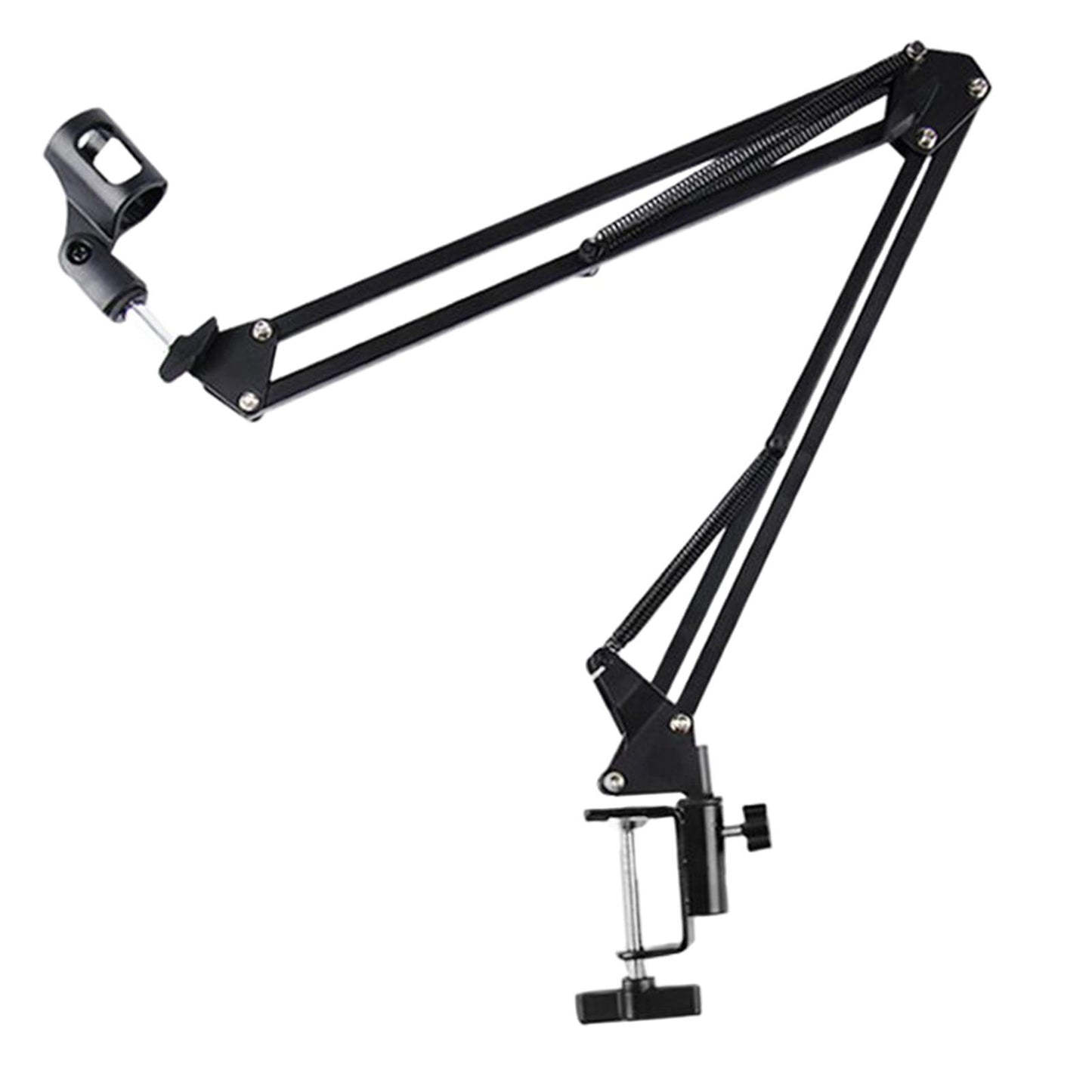 Microphone Arm Stand with Desk Clamp Sturdy for Podcasting Radio Station