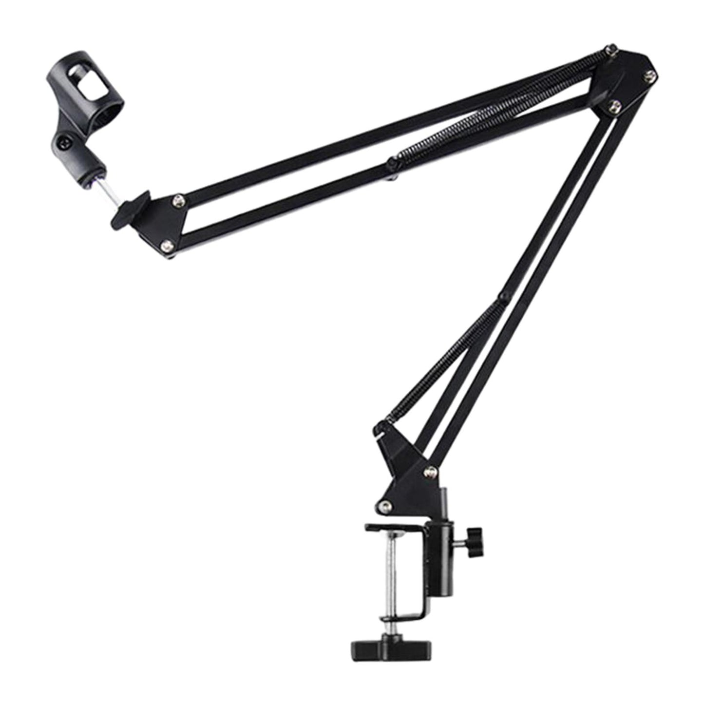 Microphone Arm Stand with Desk Clamp Sturdy for Podcasting Radio Station