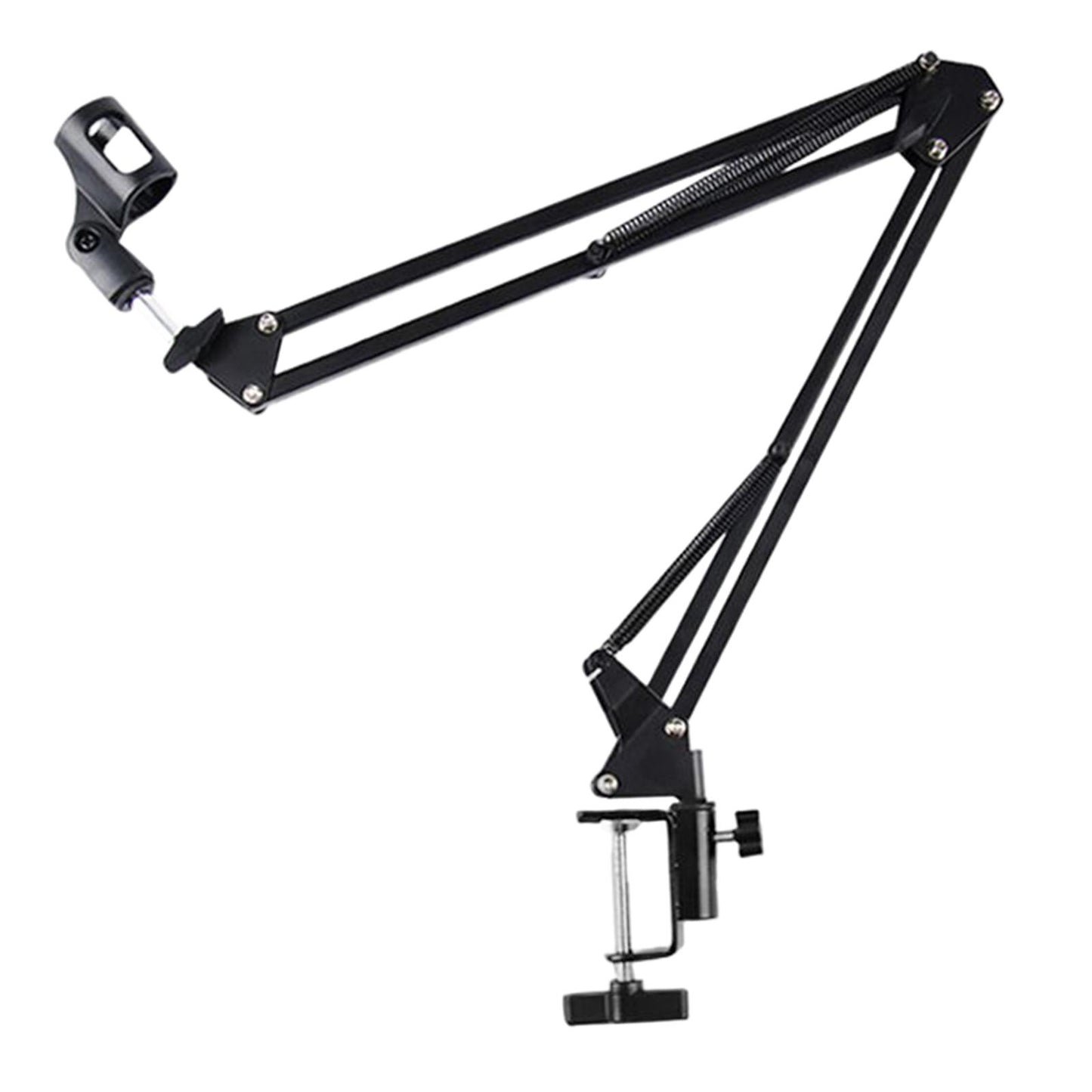 Microphone Arm Stand with Desk Clamp Sturdy for Podcasting Radio Station