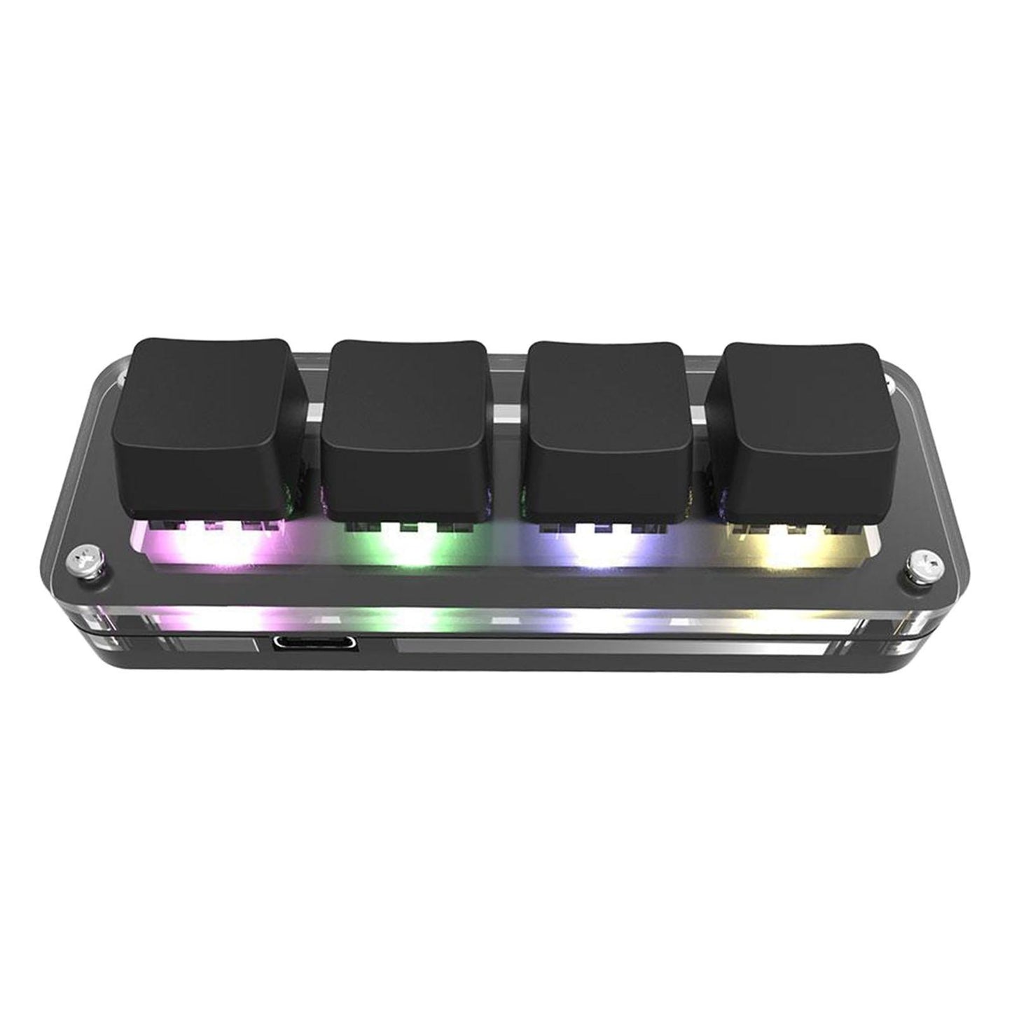 Keyboard Mini Programmable Keys RGB Portable Mechanical for Drawing