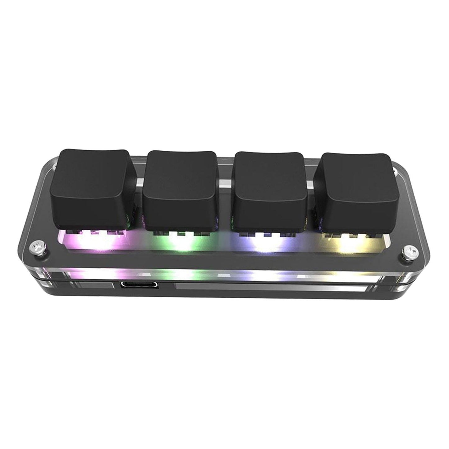 Keyboard Mini Programmable Keys RGB Portable Mechanical for Drawing