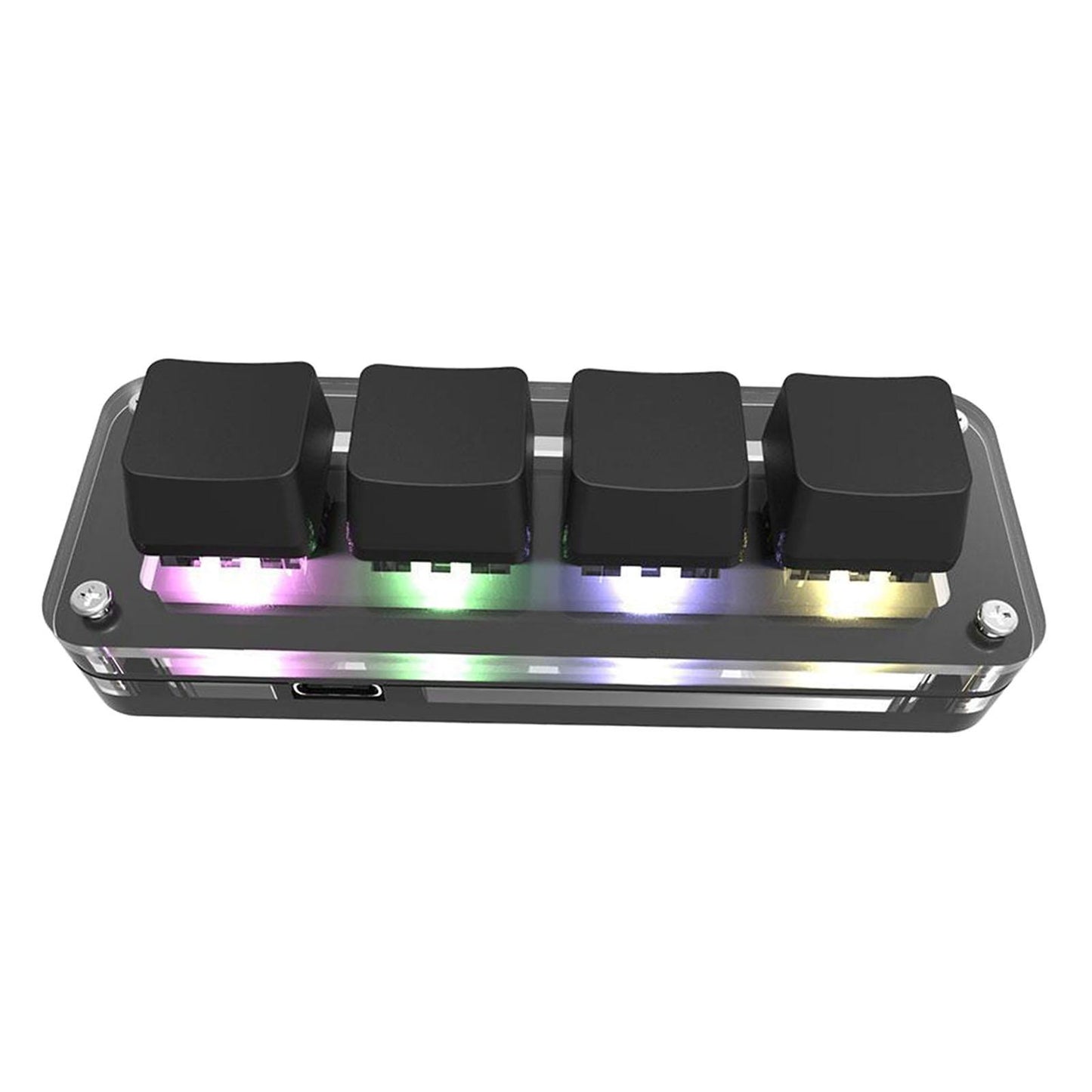 Keyboard Mini Programmable Keys RGB Portable Mechanical for Drawing