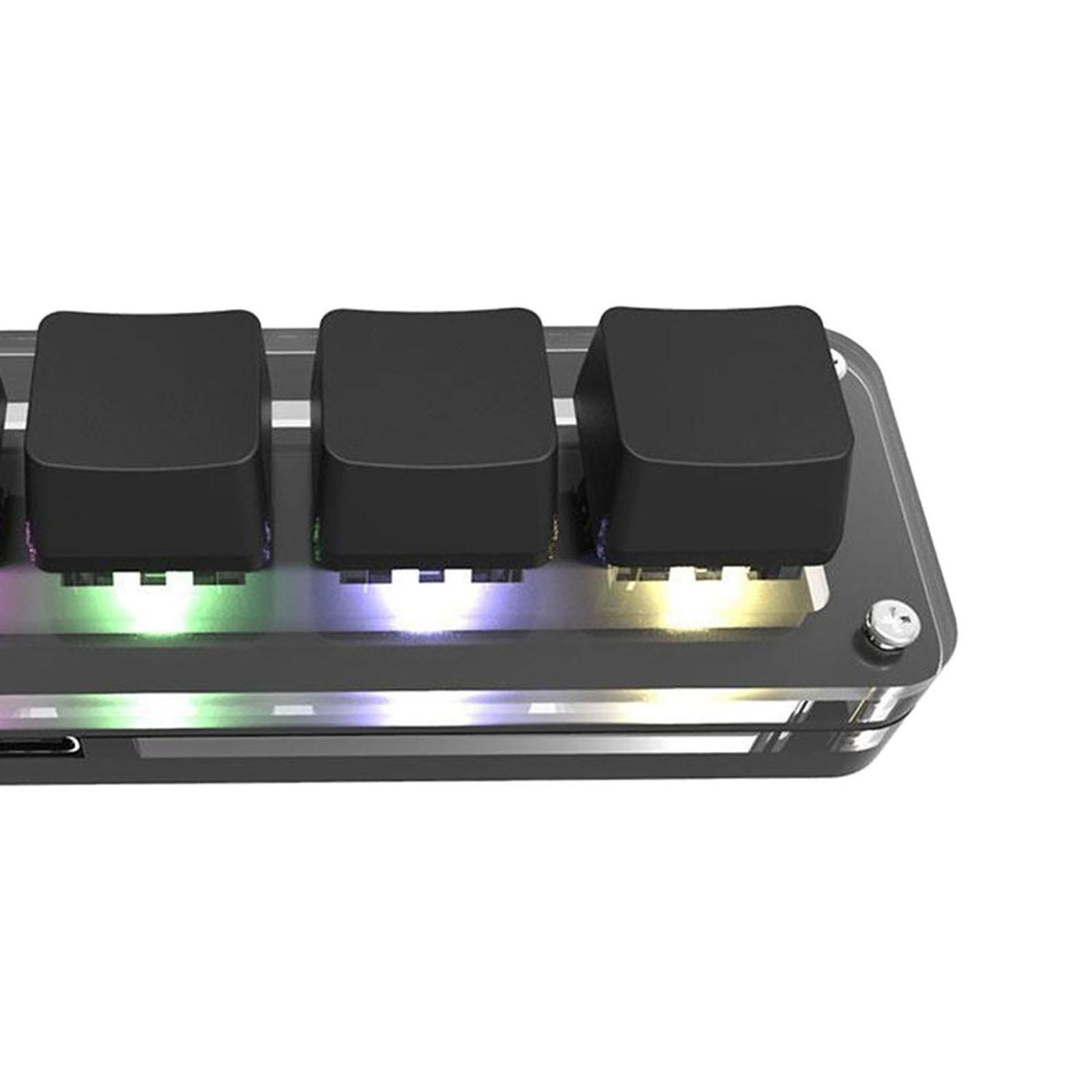 Keyboard Mini Programmable Keys RGB Portable Mechanical for Drawing