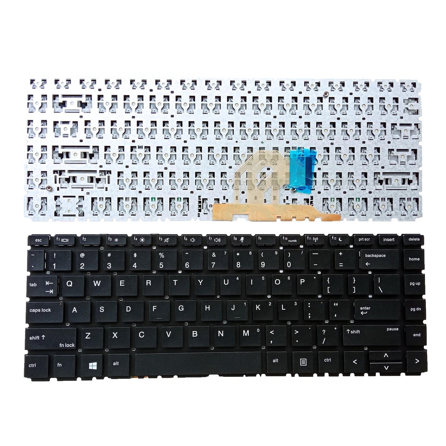 Laptop Keyboard US Layout Durable for 440 Black High Performance
