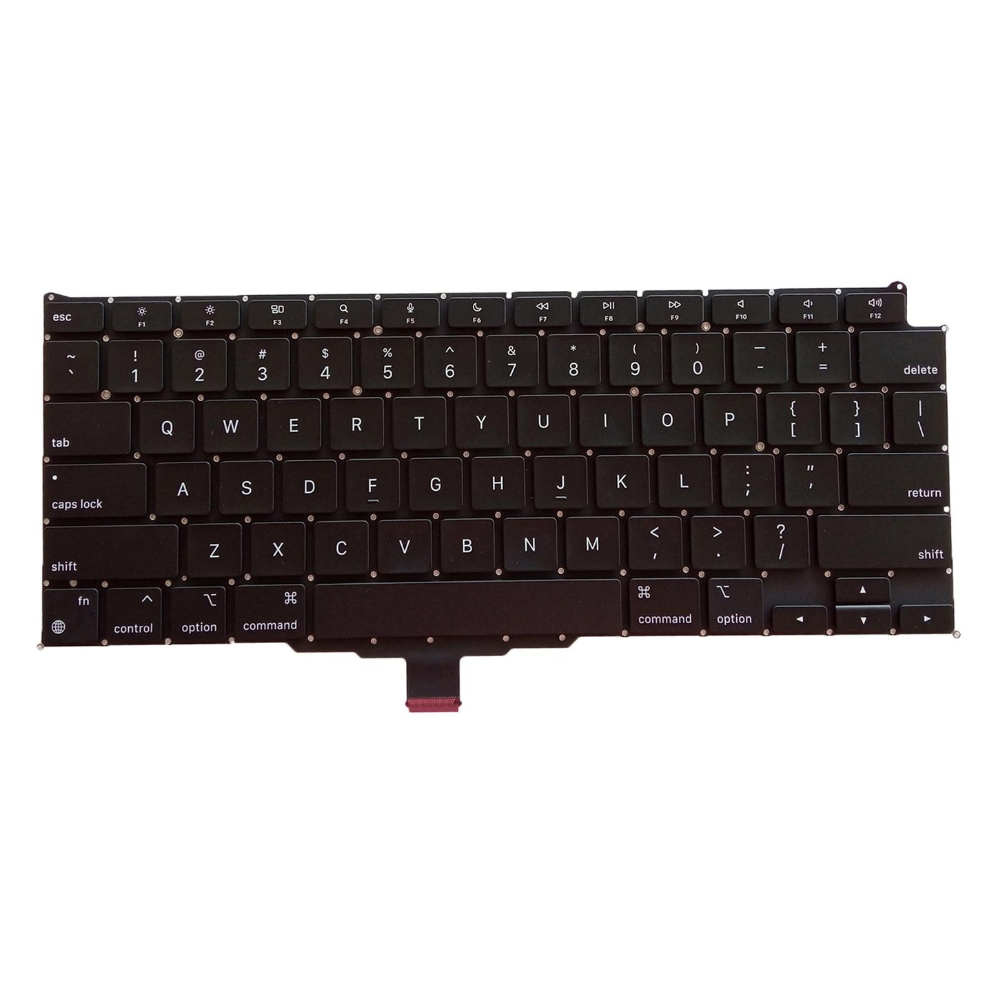 Replacement Keyboard Black for 13" M1 A2337 2020 Mgn63 Mgn93 EMC 3598 Parts
