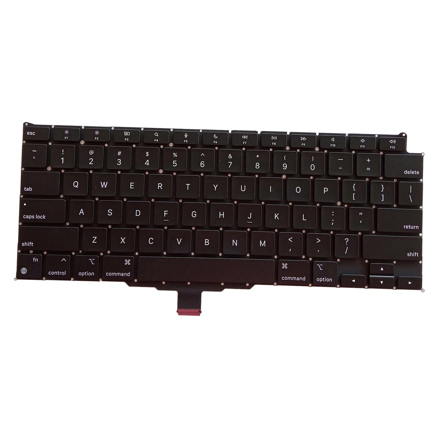 Replacement Keyboard Black for 13" M1 A2337 2020 Mgn63 Mgn93 EMC 3598 Parts
