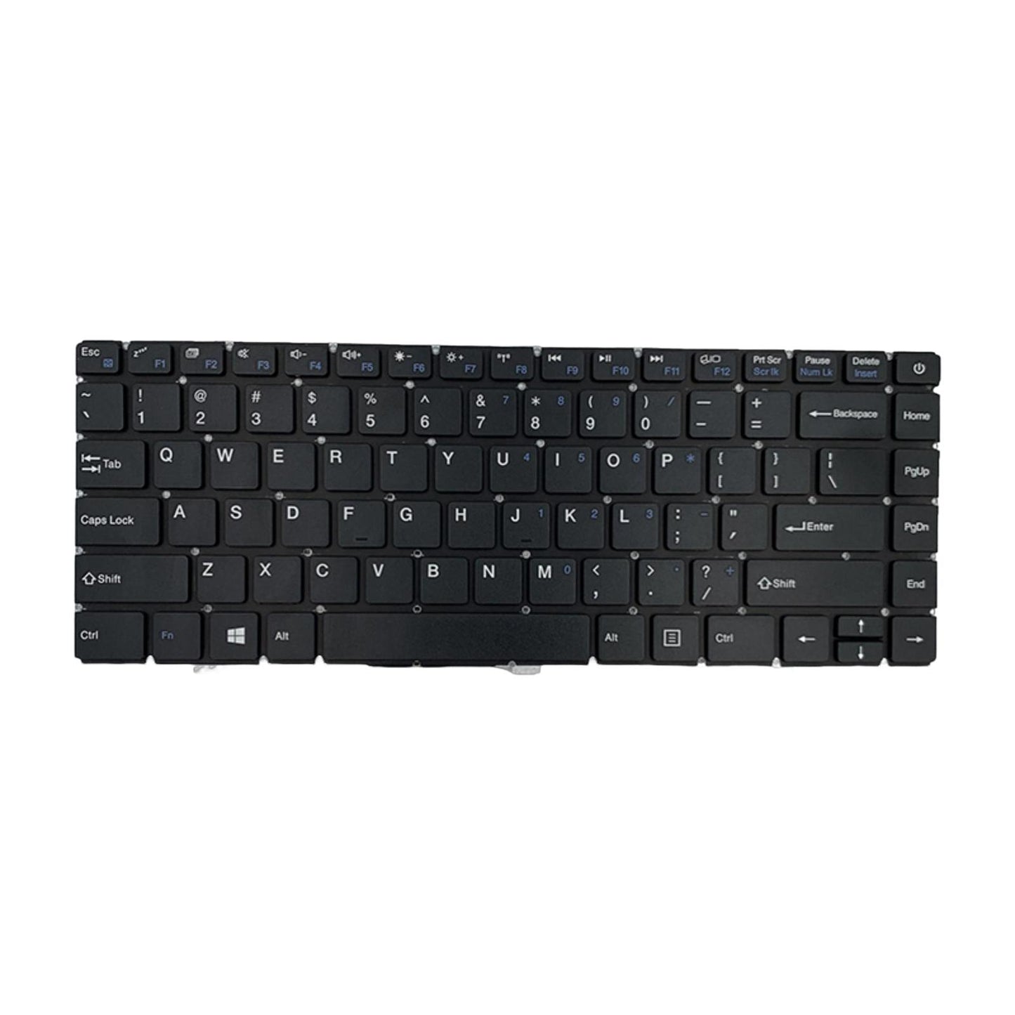 Replacement Keyboard US Layout for Psb133S01Cfp dB Cis Psb133S01Cfh DG Cis