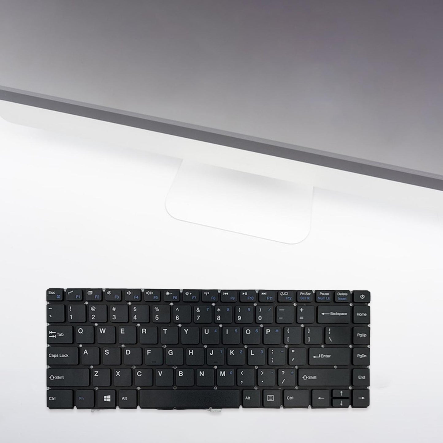 Replacement Keyboard US Layout for Psb133S01Cfp dB Cis Psb133S01Cfh DG Cis