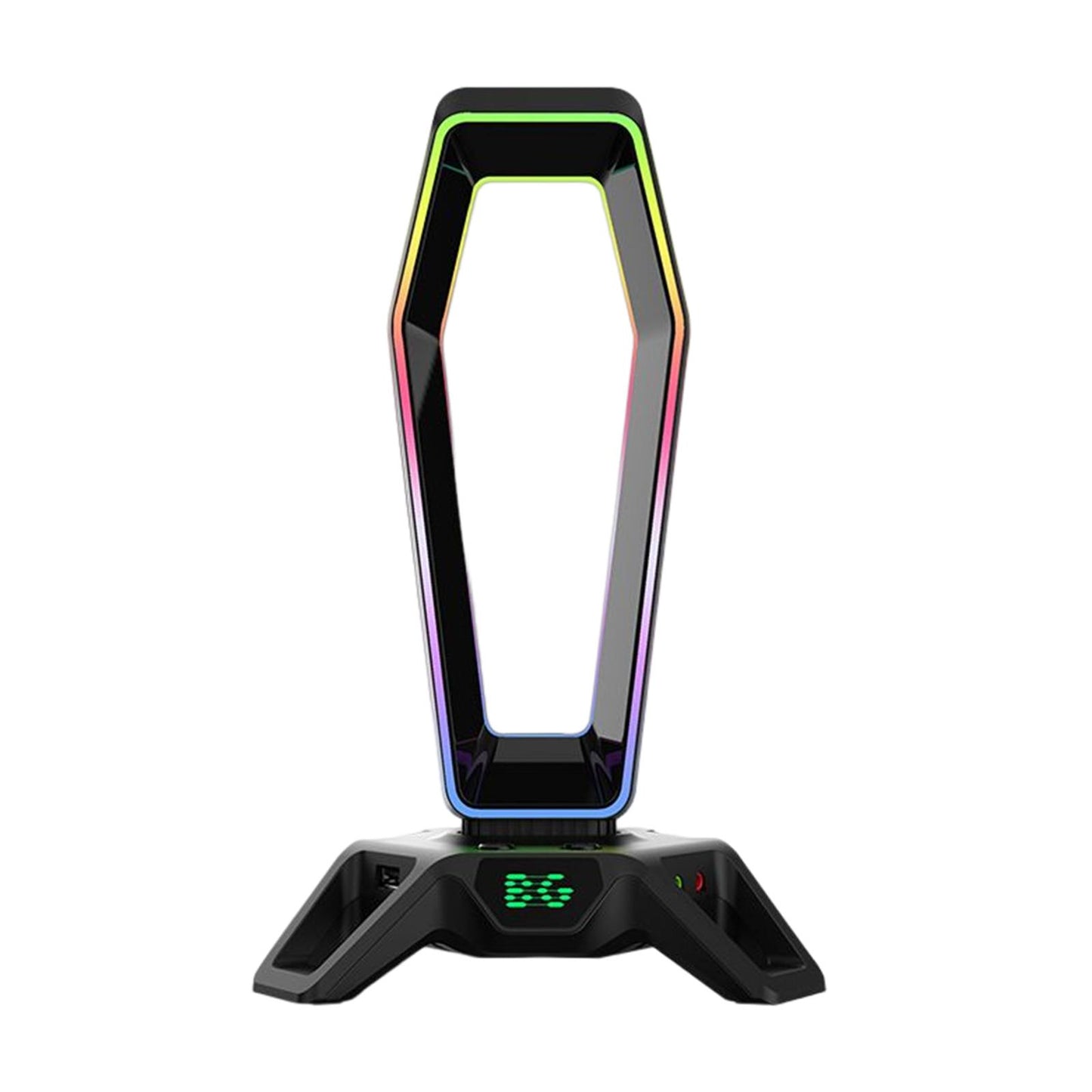 Headset Holder Desktop Desktop Display Shelf Desk Gaming for All Headsets Black