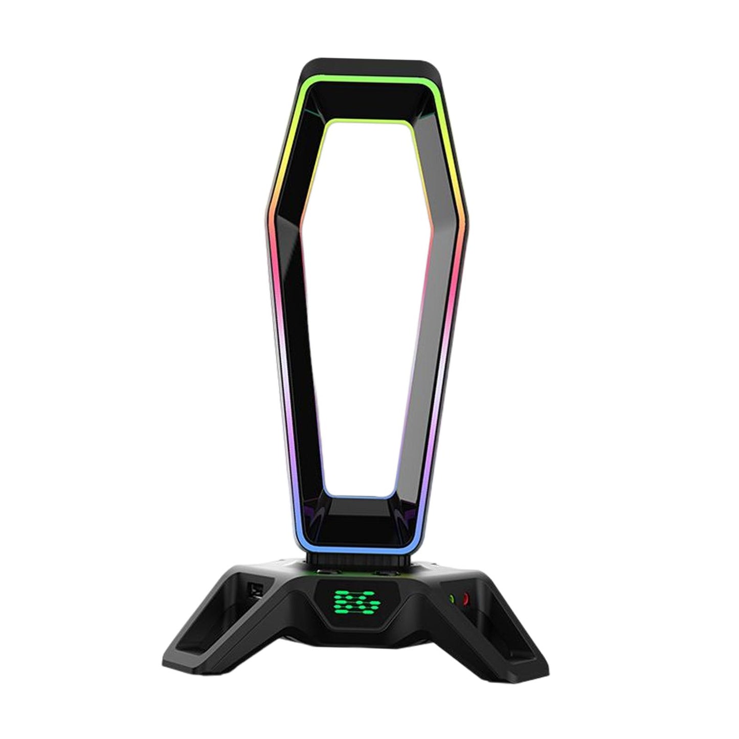 Headset Holder Desktop Desktop Display Shelf Desk Gaming for All Headsets Black