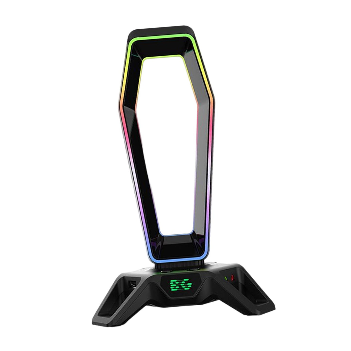 Headset Holder Desktop Desktop Display Shelf Desk Gaming for All Headsets Black