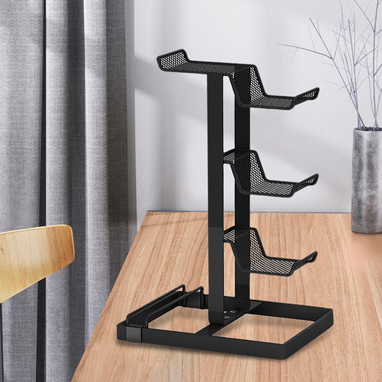 Universal Gaming Headset Stand for Gaming Handle Hanger Gaming Accessory Black