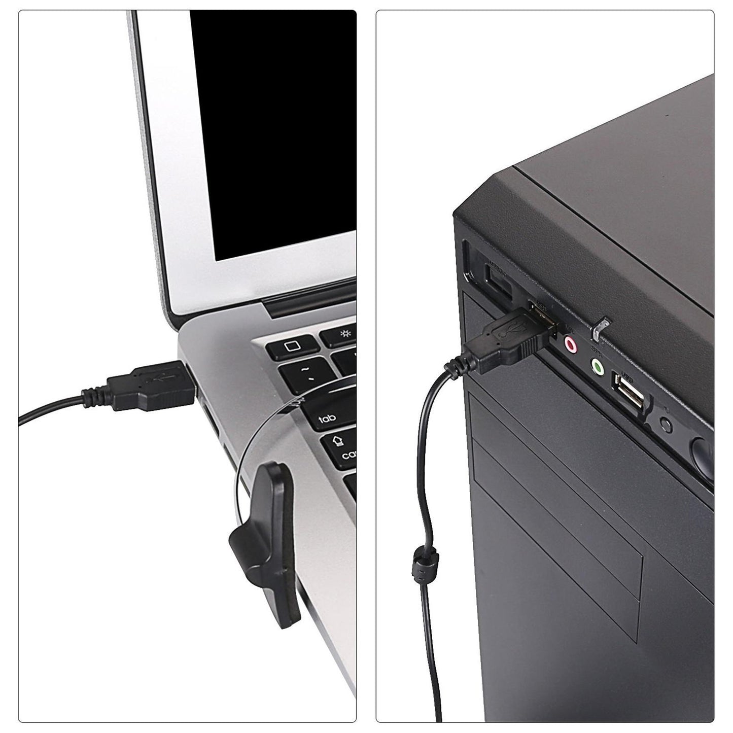 USB Computer Headset Indicator Light for Customer Service Conferences Office