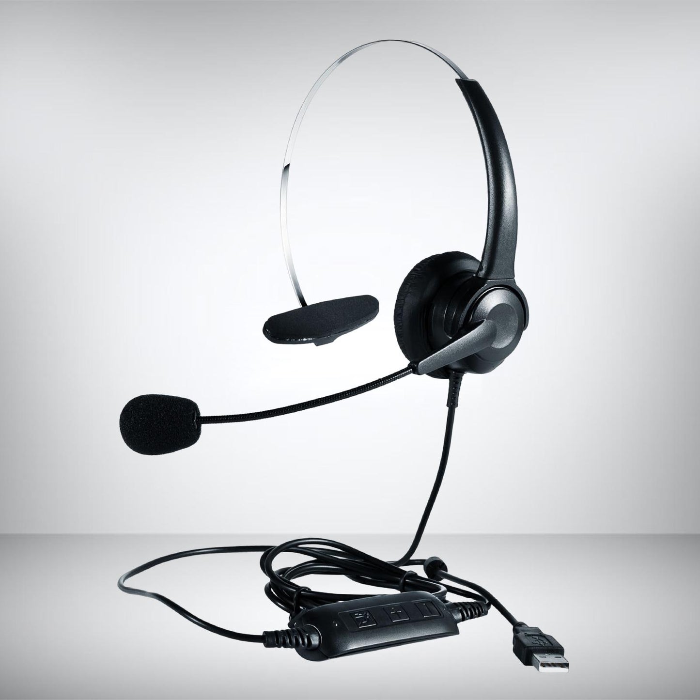 USB Computer Headset Indicator Light for Customer Service Conferences Office