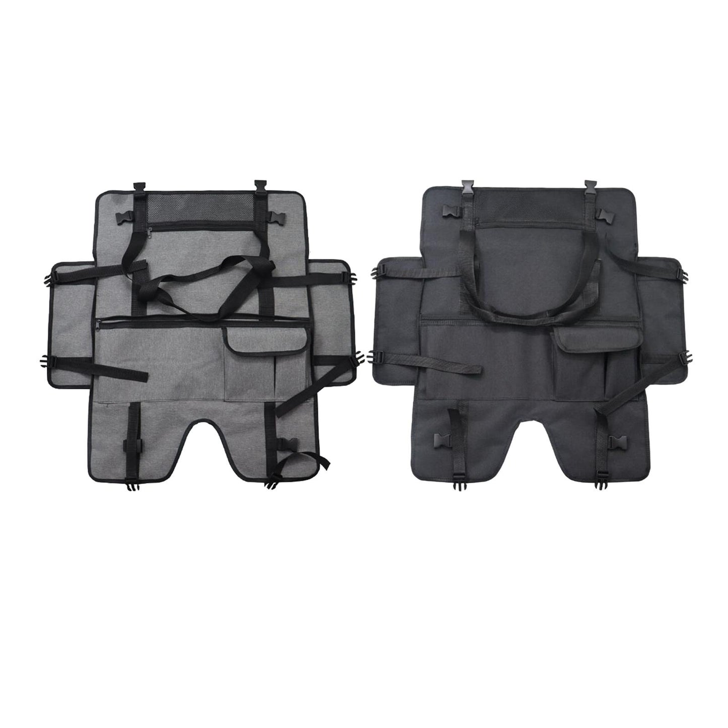 Monitor Carrying Bag Anti Scratch Screen Storage Bag with Handle for Travel Gray