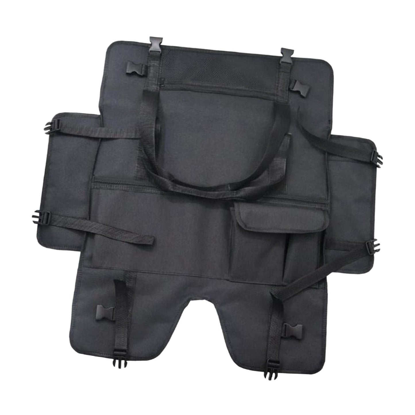 Monitor Carrying Bag Anti Scratch Screen Storage Bag with Handle for Travel Black