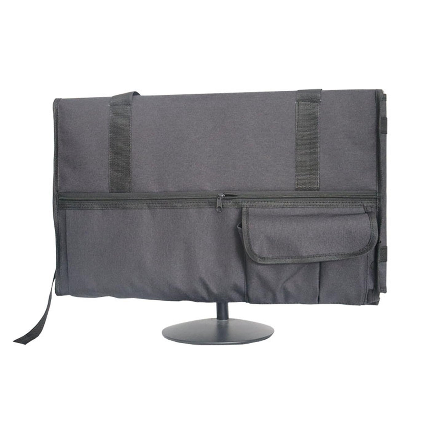 Monitor Carrying Bag Anti Scratch Screen Storage Bag with Handle for Travel Black