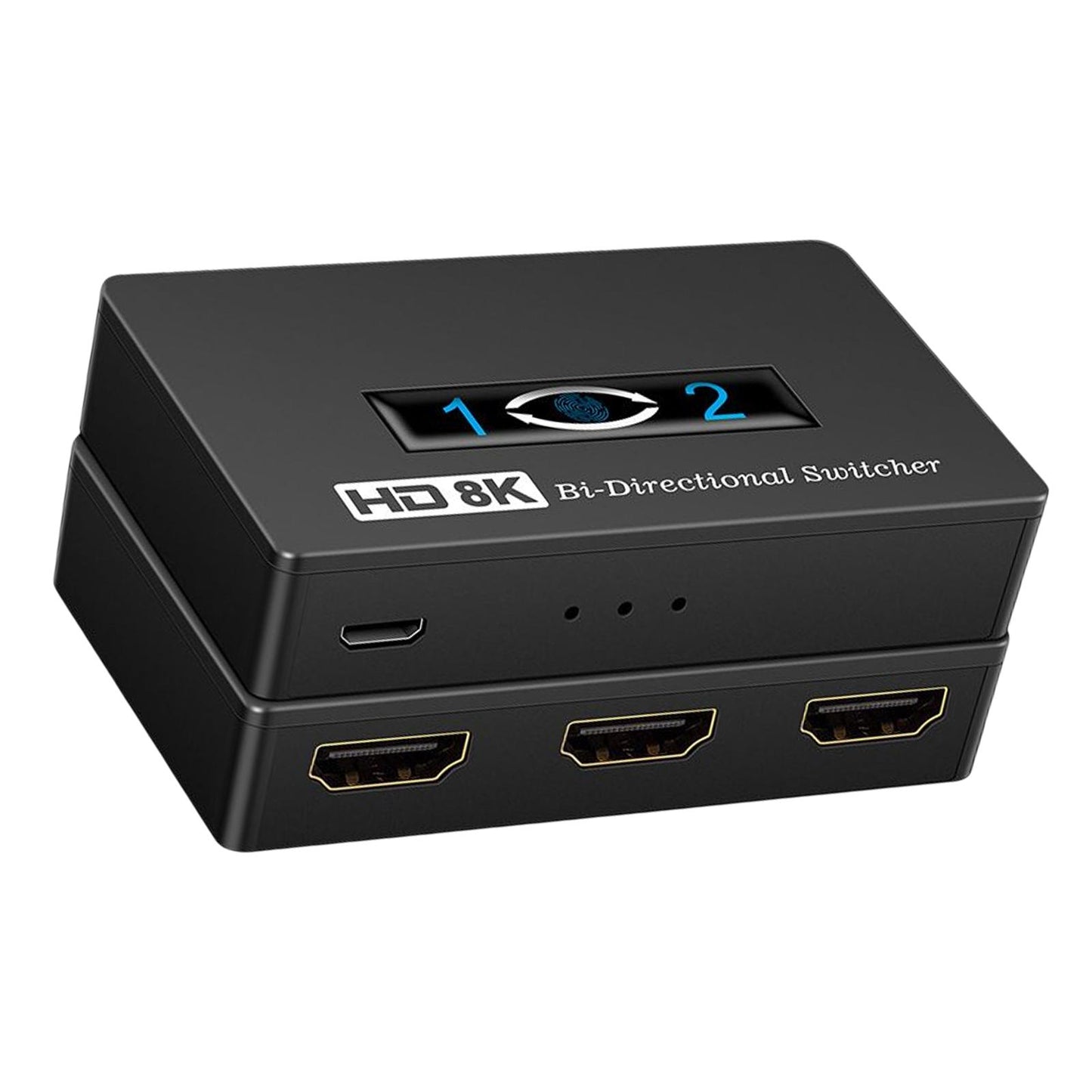 Multifunction 2 in 1 Out Switch Converter Lightweight Connection for Laptop