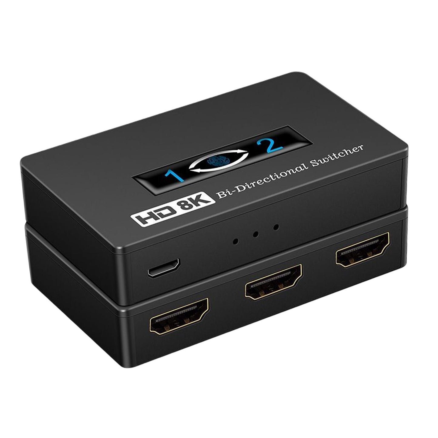 Multifunction 2 in 1 Out Switch Converter Lightweight Connection for Laptop