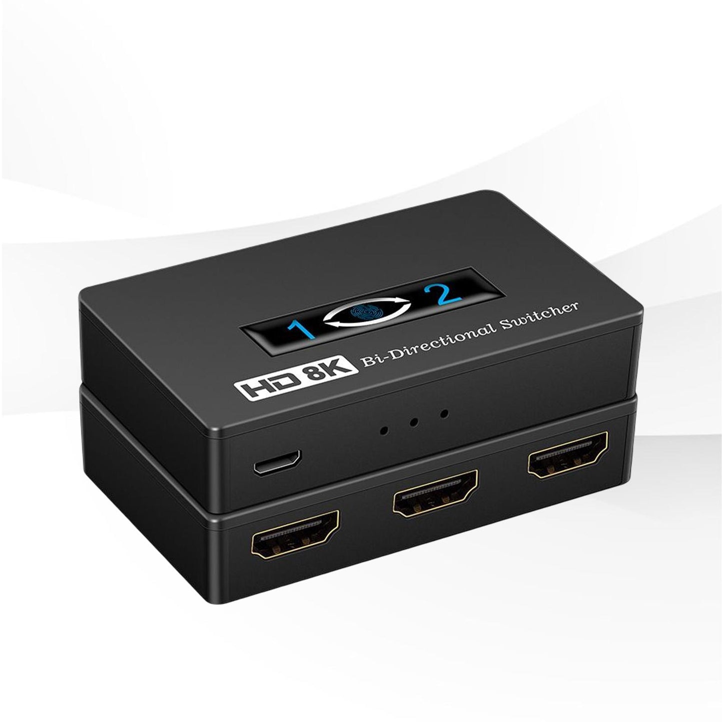 Multifunction 2 in 1 Out Switch Converter Lightweight Connection for Laptop