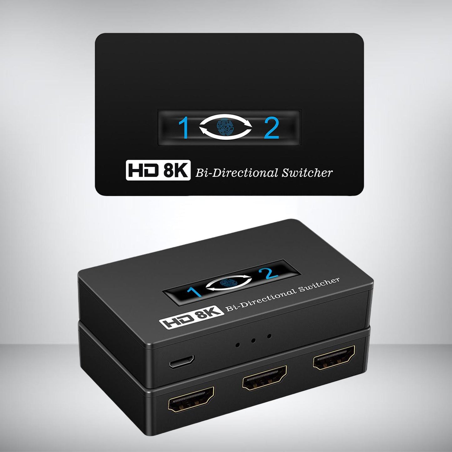 Multifunction 2 in 1 Out Switch Converter Lightweight Connection for Laptop